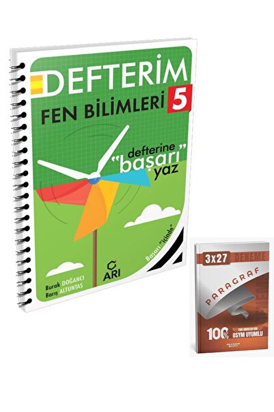 Anla Kazan Yayınları Arı 2026 5. Sınıf Fen Bilimleri Akıllı Defteri+Anla Kazan Paragraf