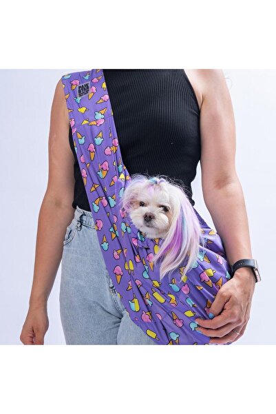 Pawstar Ice Cream Crossbody Çanta Kedi Köpek Taşıma Çantası