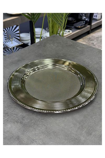Doğudeko Luxury Metal Arow Silver Color 33 cm Supla (Sold by Piece)