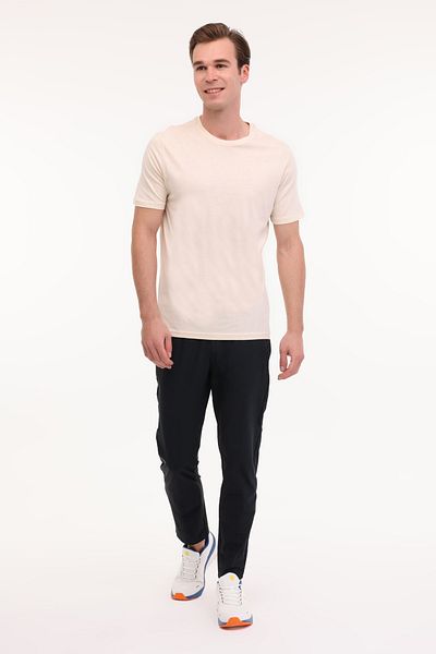 lumberjack Ct110 Pm C Neck Men's Beige Round Neck T-Shirt