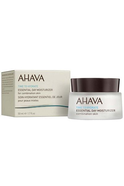 AHAVA Cremă hidratantă esențială de zi Time to Hydrate pentru ten mixt, Ahava, 50 ml