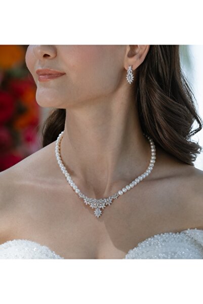 İLK İNCİ TAKI Gerçek Doğal İnci Set – ST016