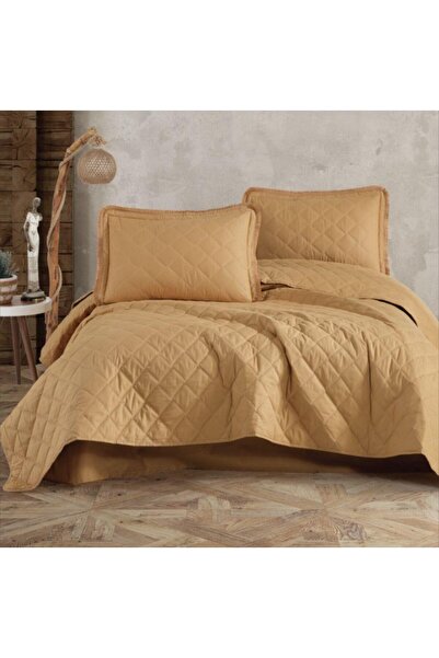 Clasy Διπλό Κάλυμμα Κρεβατιού Tafana V4 Ginger