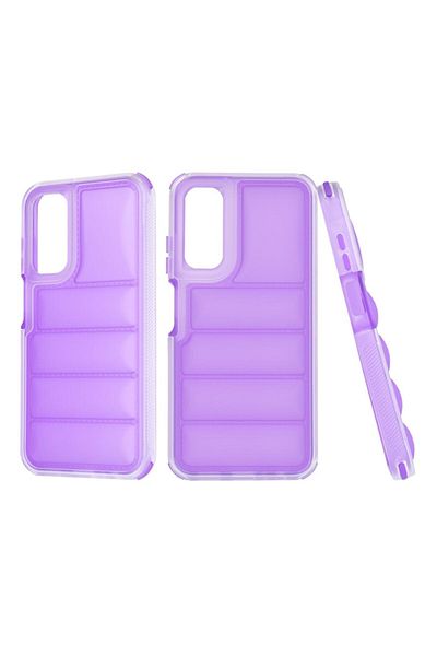 Rao Case compatible with Samsung Galaxy A05s, Grip, Wave Shield, D43, Plastic, Violet
