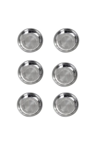OEM Set 6 metal plates, diameter 20 cm