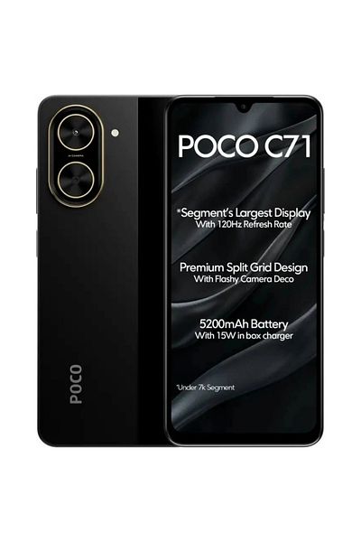 Xiaomi Poco C71 Dual SIM (4GB/128GB) Negru