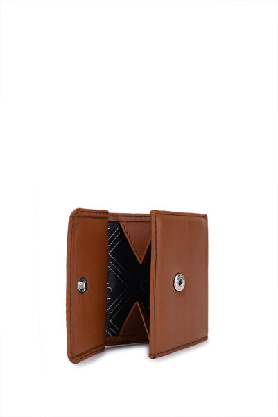 Tamer Tanca Unisex Genuine Leather Tan Wallet Wallet