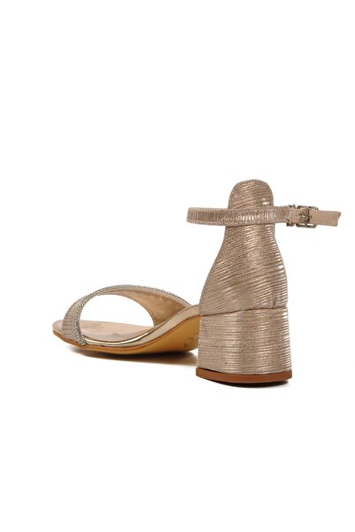 WALKWAY 6503 F Gold Children's Evening Dress Shoes