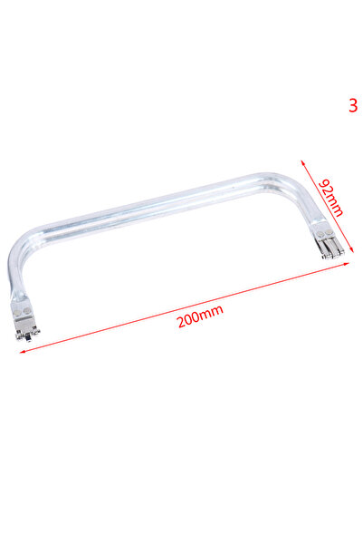 Choice5 N3 Woman Dtor Purse Frame Metal Aluminium Tube Frame Bag Handle Clutc...