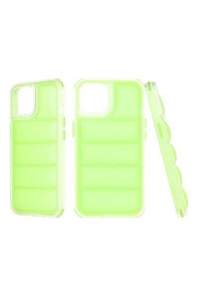 Rao Husa compatibila cu iPhone 14, Grip, Wave Shield, R55, Plastic, Intense Green
