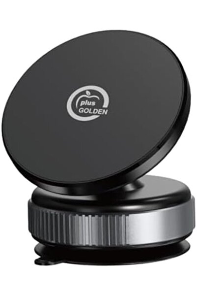 Golden Plus حامل هاتف للسيارة متطور بكوب شفط مغناطيسي مفرغ