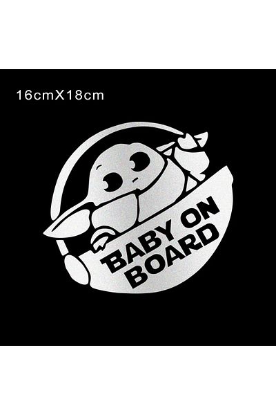Choice For Style 2 Baby On Board Car Sticker Auto Window Glass DIY Funny Baby In Car Vinyl Decal Personaliz