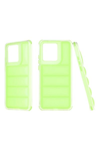 Rao Husă compatibilă cu Motorola Edge 40 Neo, protecție, Wave Shield, H78, plastic, verde intens