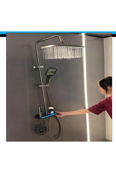 OEM LED Shower Set with Digital Temperature Display, MS STAR