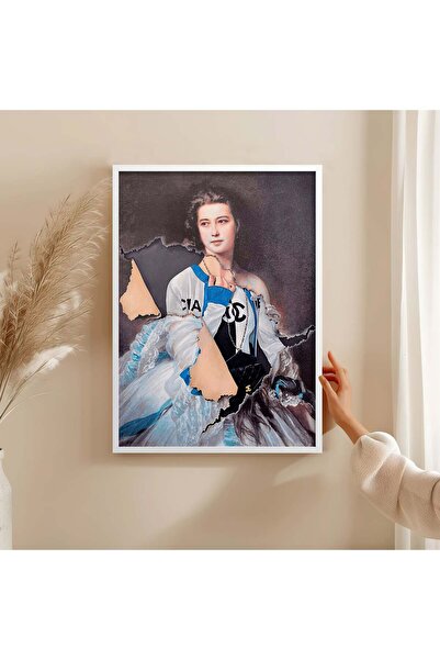 HOMEPACK TABLO CU CADRU DE LEMN POSTER CU CADRU DECOR ARTISTIC DE PERETE TK/1481