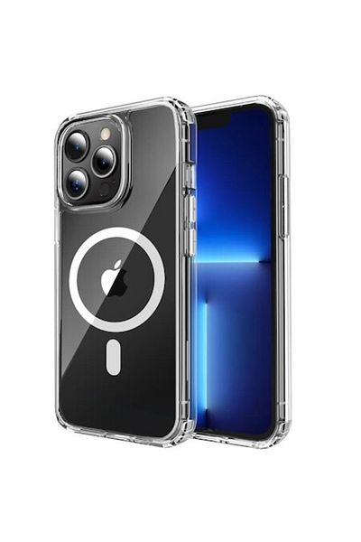 Rao Case compatible with iPhone 13 Pro, Grip, MagSafe Pro, H85, Premium Lexgard, Crystalline