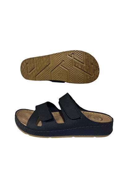 MULEX Women's Black Orthopedic Slippers