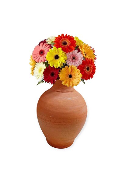 CBR melekeli RUSTİK TOPRAK VAZO