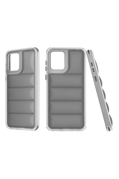 Rao Husa compatibila cu Motorola Moto E13, Protection, Wave Shield, M23, Plastic, Pitch Black