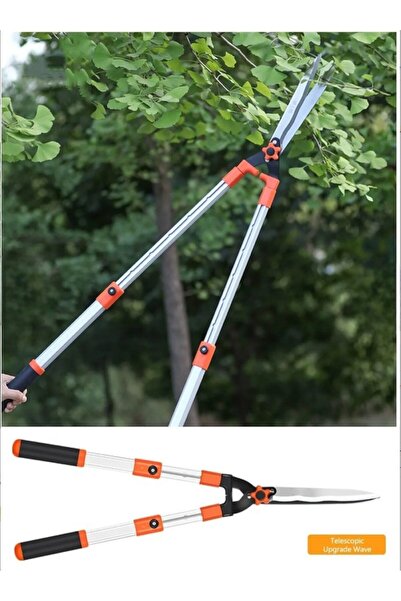 E GARDEN E-garden Teleskop Saplı Uzatmalı Çim Çit Budama Makası