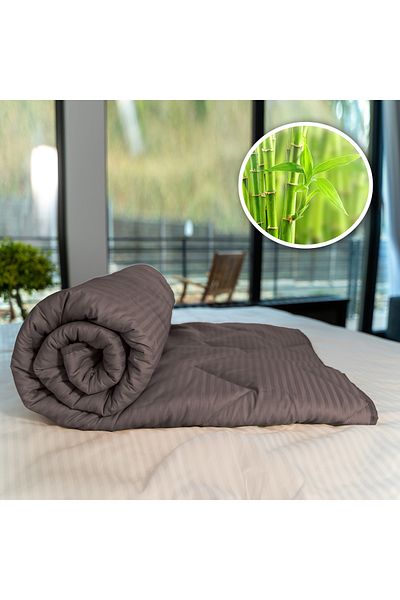 Pucioasa Bamboo Quilted Duvet - Winter - Brown - 160Cm X 210Cm