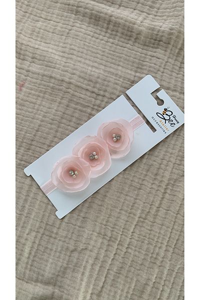 Honeybeeatelier Baby Hair Band Organza Detail