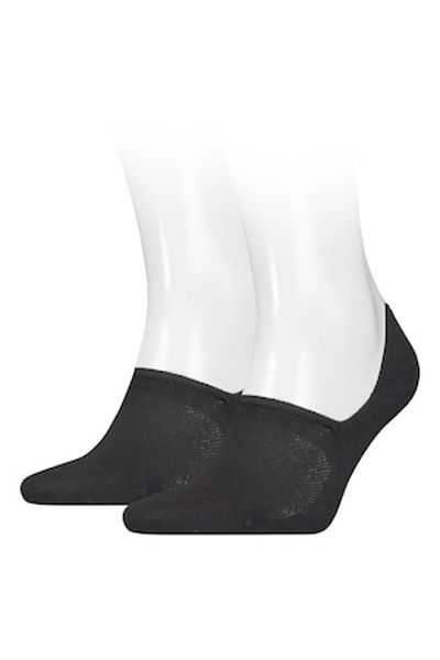 Calvin Klein , Set de sosete unisex foarte scurte - 2 perechi, Negru, 39-42