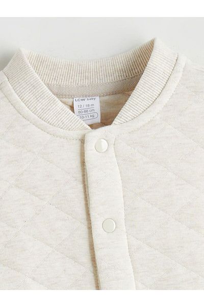 LC Waikiki Lcw Baby College Collar Quilted Baby Boy Vest