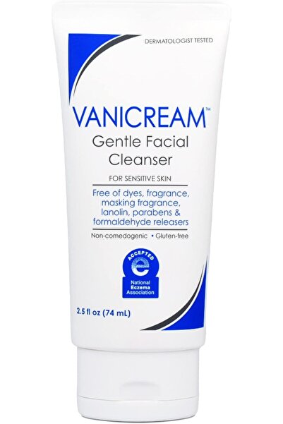 NONAMEE منظف الوجه اللطيف فاني كريم - 73.9 مل - تركيبة خالية من المهيجات الشا...