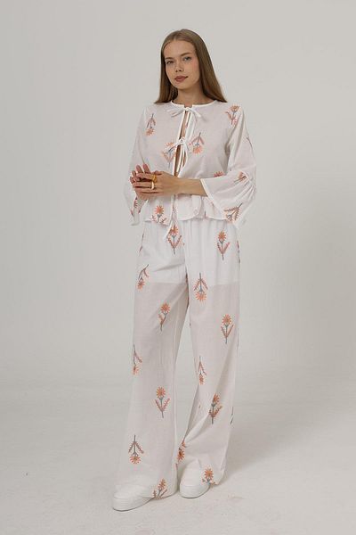 VAGGON Embroidered Oversize Trousers