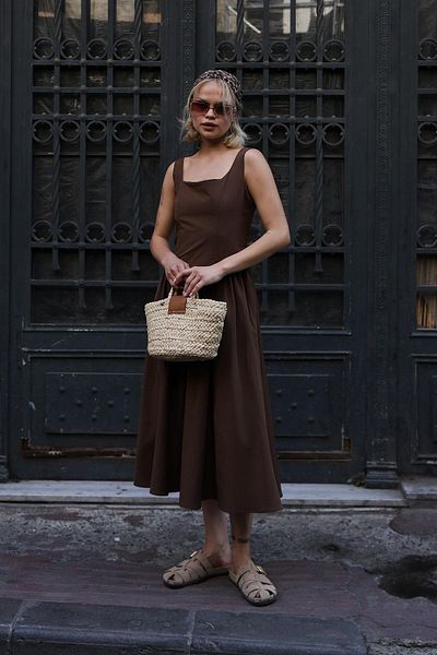 VAGGON Strappy Long Dress