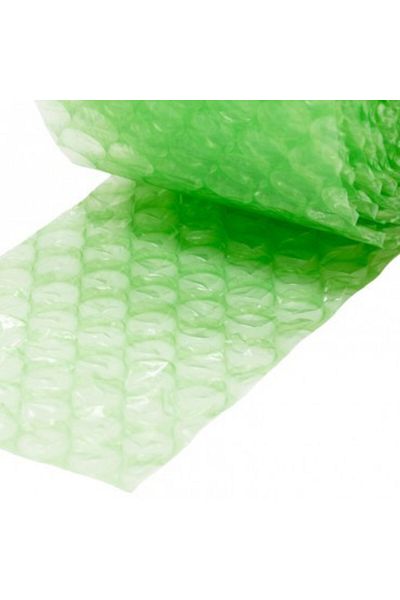 SDX Market Folie cu bule mare 6 m x 60 cm, verde transparent, pentru ambalare