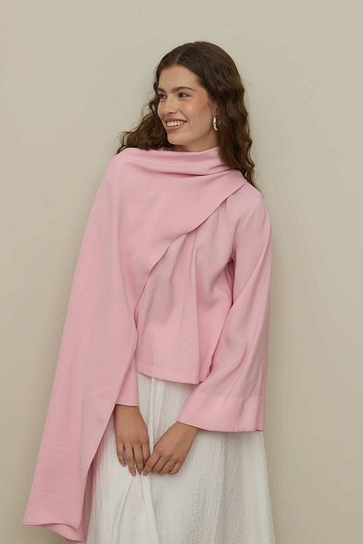 Fahhar Mobile Piece Modal Top Pink