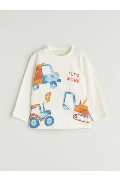 LC Waikiki LCW baby Crew Neck Baby Boy Pajamas Set