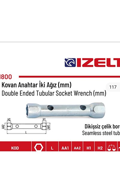 İzeltaş مفتاح الخلية 16*17