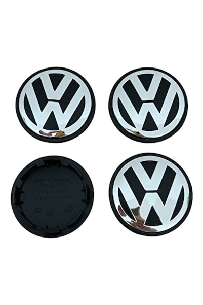 Volkswagen Set 4 Capacele pentru jante de aliaj exterior 65 mm interior 56 mm
