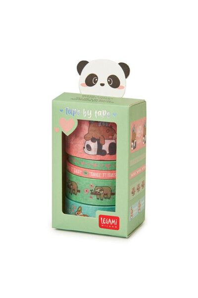 Legami Sevimli Hayvan Desenli Bant Stiker Renkli SET