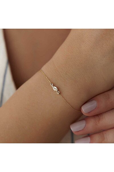 Cherry by Özkonak Leaf Bileklik