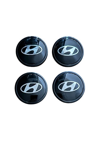 Universal Set 4 capace roti 65mm exterior, 56mm interior Hyundai negre compat...