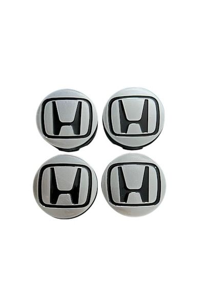 Honda Set 4 capace pentru jante, 57mm HONDA, Gri