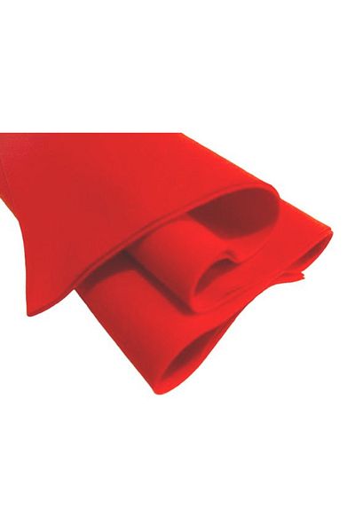 feltland Fetru/pasla din lana 100%, moale 1.2mm, 25*40cm - portocaliu