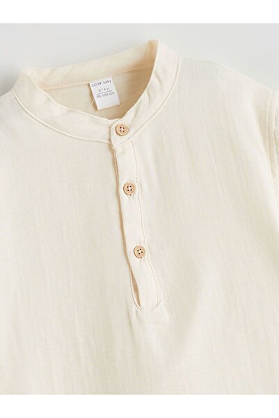 LC Waikiki Lcw Baby Printed Baby Boy Shirt and Shorts 2-Pack