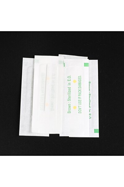 BUĞLEM 20 Adet Iğne 1 RL Kalıcı Makyaj Kalem Makinesi Iğnesi 1 Rl 0.35mm X 50mm