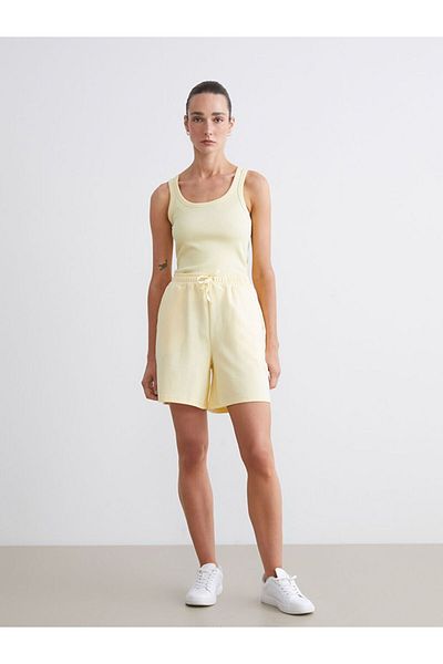 LC Waikiki Tricou LCWAIKIKI Classic cu gât în U pentru femei