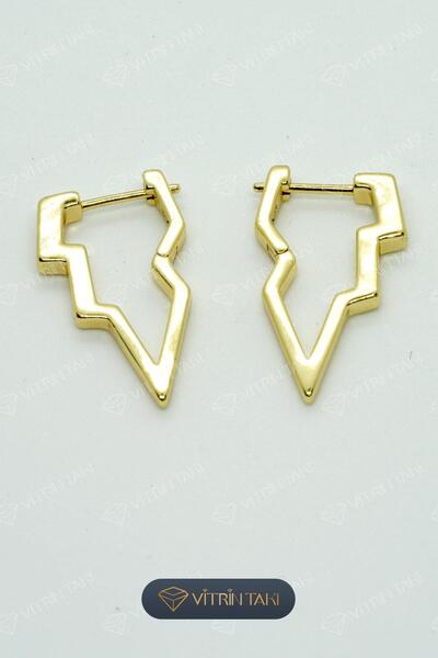 XUPING JEWELRY أقراط Xuping باللون الذهبي