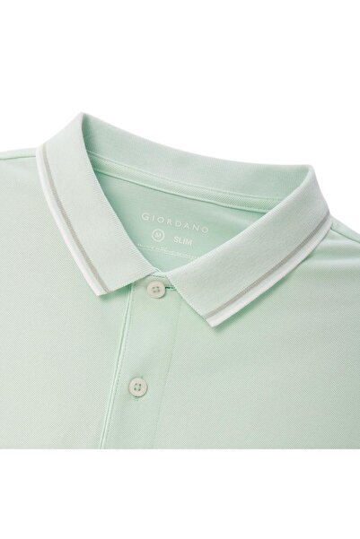 Giordano Men's Slim Fit Pique Polo: Elevated Comfort, Modern Style