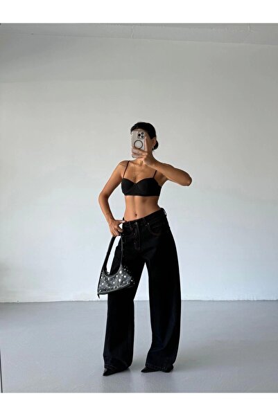 Violon Red Skull Baggy Unisex Pantolon