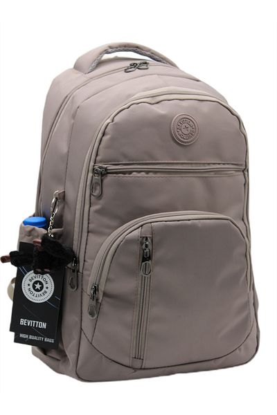 betto's 1710 Light Lavender Water Resistant School Bag Unisex Daily School Backpack