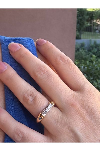 bijuxbymrv Special Series Double Color Stone Ring