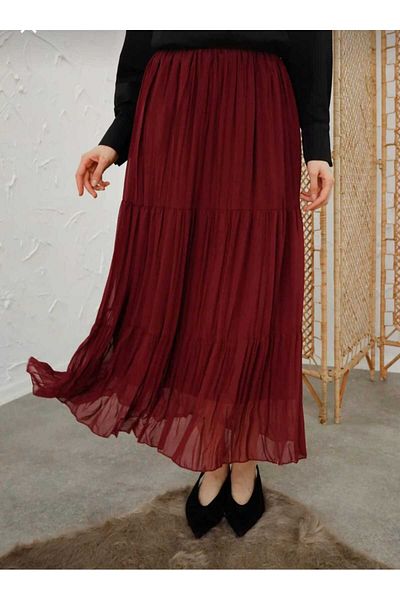 MissPul Women's Ruffle Long Skirt